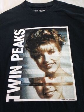 Twin Peaks 30th Anniversary Black Short Sleeve Tee , Rare , $30